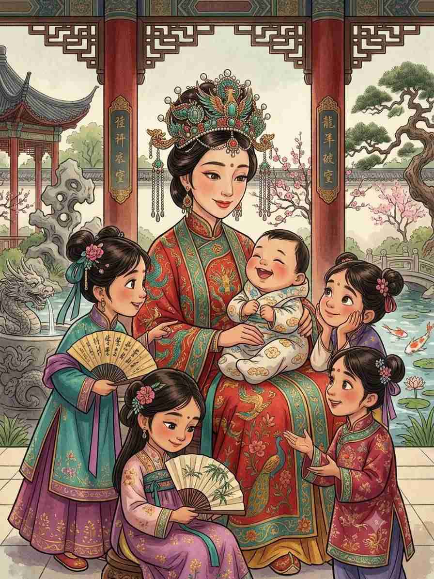 Empress And Our Five Daughter